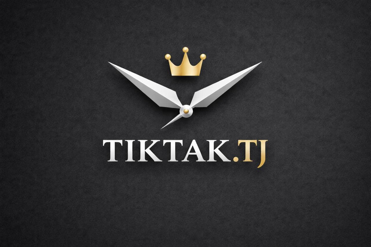Логотип: TIK TAK TJ - магазин наручных часов